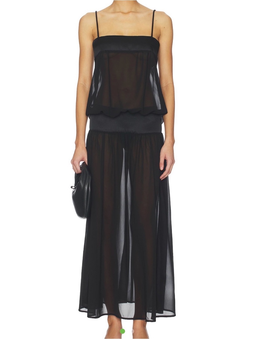 Lioness Sheer Black Dress